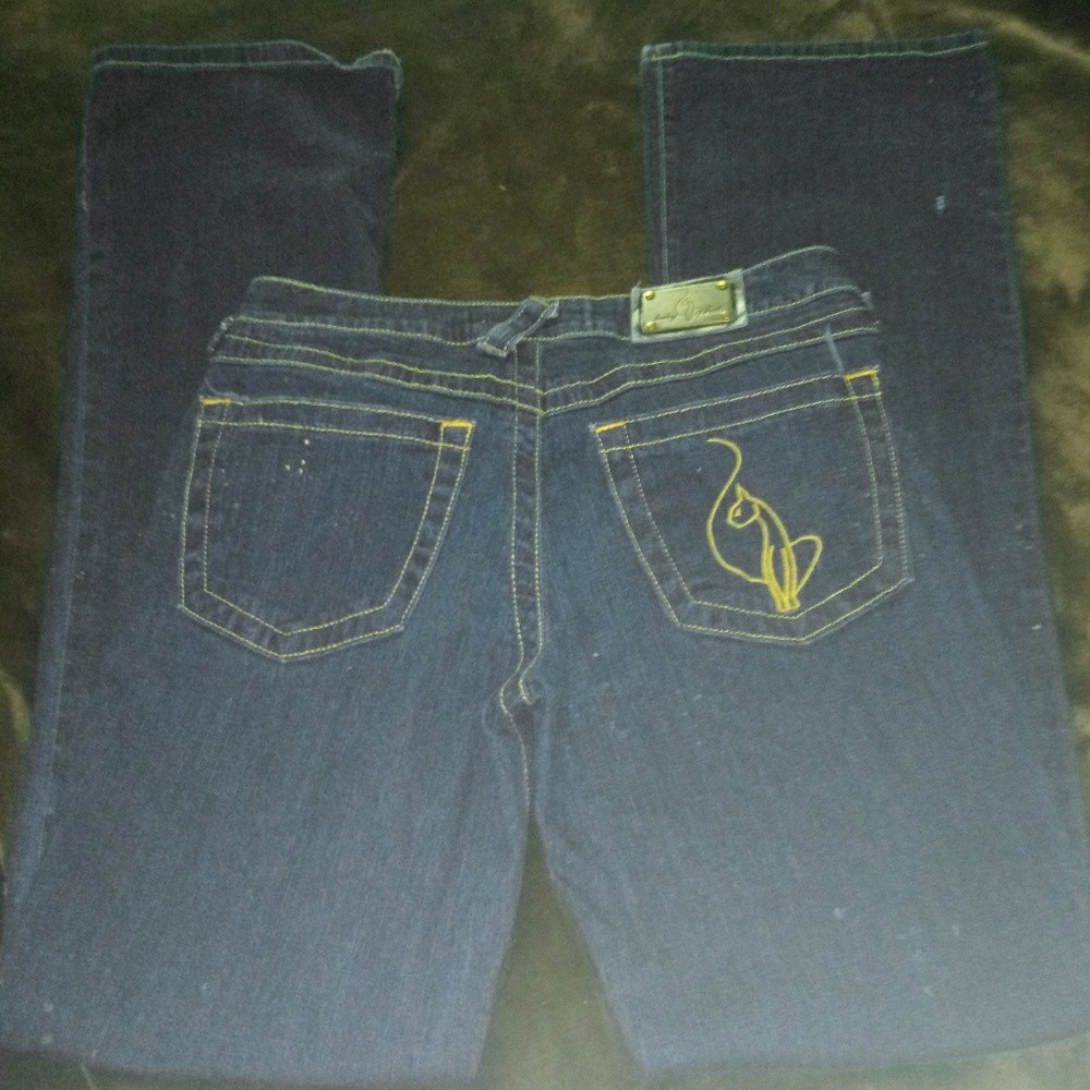 3 pair of sz 3 jeans baby phat hollister